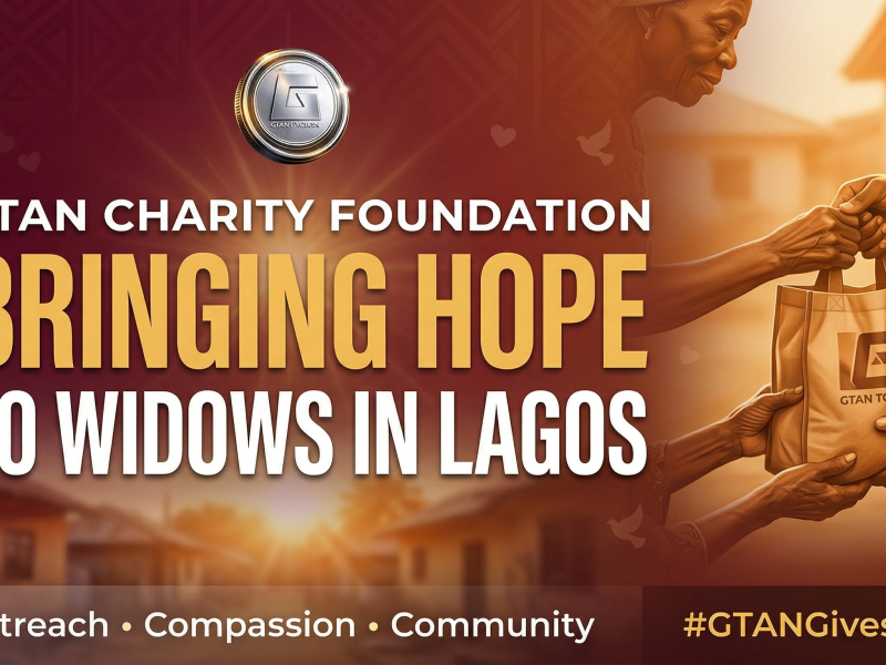 Giant Token Charity Foundation outreach Lagos