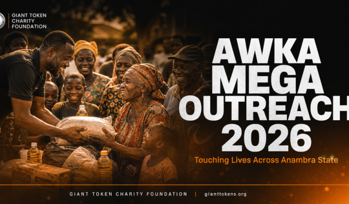 Giant Token Charity Foundation Awka Outreach 2026