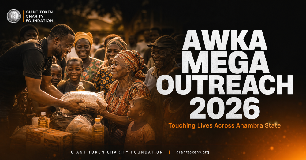 Giant Token Charity Foundation Awka Outreach 2026