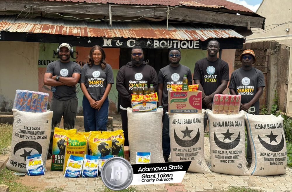 Giant Token Charity Foundation Brings Hope to Families in Numan,