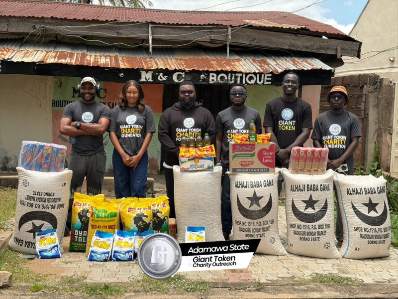Giant Token Charity Foundation Brings Hope to Families in Numan,